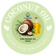 COCOS -  Ulei  virgin fractionat(capric triglycerides) sticla cu pipeta  100  ml