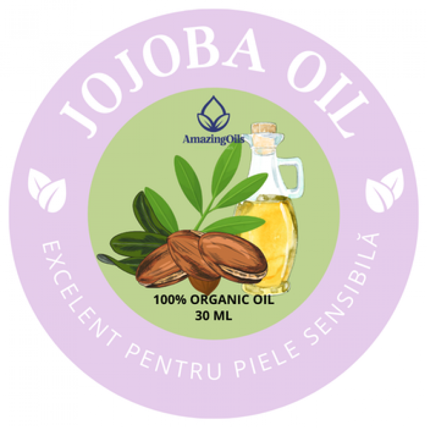  JOJOBA -   Ulei  virgin-(Simmondsia chinensis )  sticla cu  pipeta 30 ml