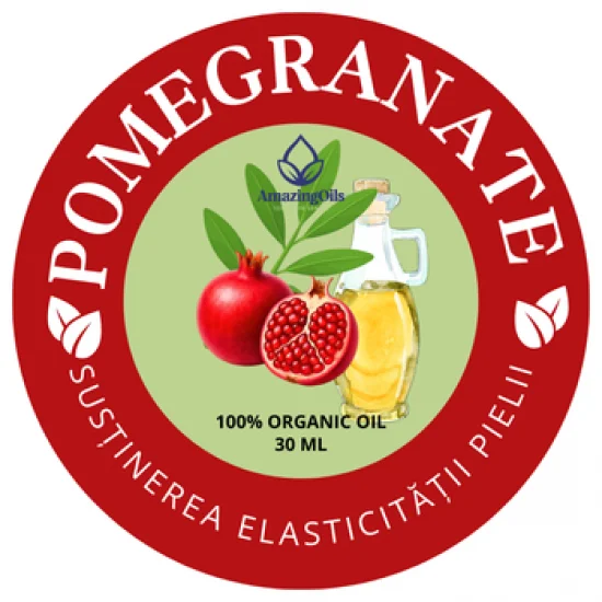 SEMINTE DE RODIE -Ulei presat la rece-(Punica granatum)-30 ml