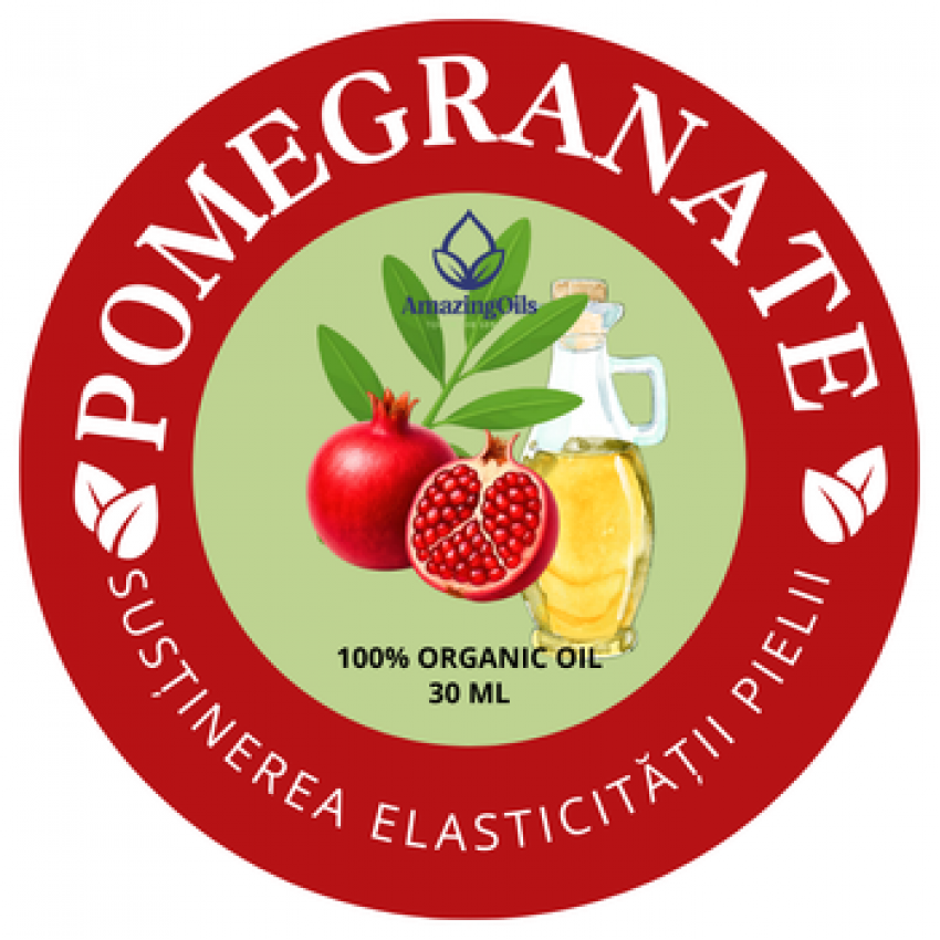 SEMINTE DE RODIE -Ulei presat la rece-(Punica granatum)-30 ml