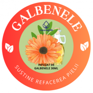 GALBENELE - ulei macerat (calendula officinalis ) sticla cu pipeta 30ml