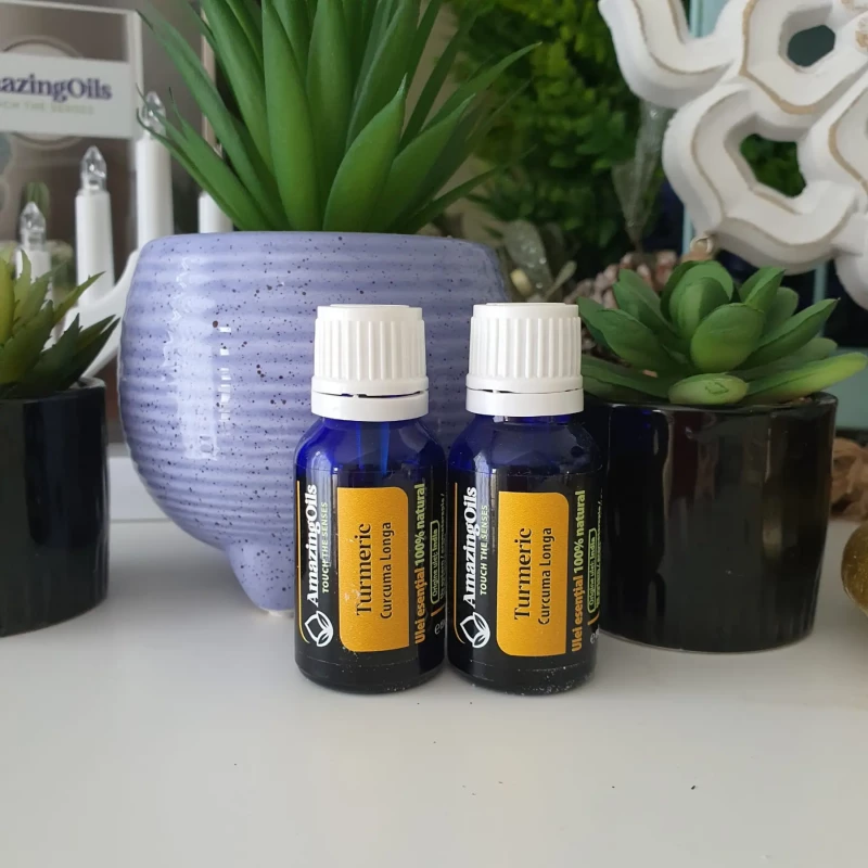 TURMERIC- Ulei esential 100% pur -TURMERIC OIL (Curcuma longa)-15ml