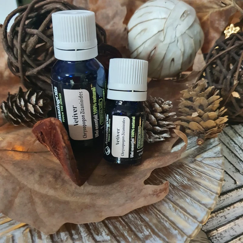 VETIVER - Ulei esential 100% pur - VETIVER OIL (Chrysopogon zizanioides) 5 ml 